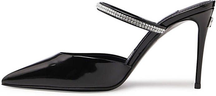 Dolce & Gabbana Cardinale Heeled Mules Zwart Dames