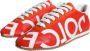 Dolce & Gabbana Multicolor Leren Lage Top Logo Sneakers Multicolor Dames - Thumbnail 3