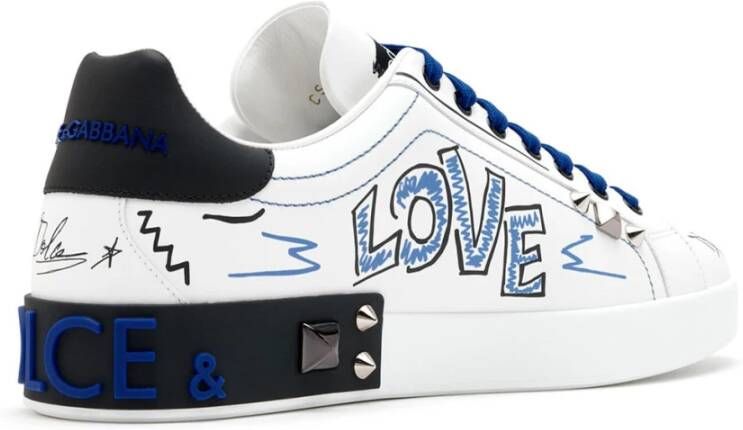 Dolce & Gabbana Casual Sneakers met Uniek Ontwerp Multicolor Heren