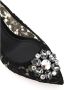Dolce & Gabbana Belluci pumps dames leer metaal(overige ) Glas linnen vlas kalfsleer 35 5 Zwart - Thumbnail 4