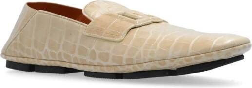 Dolce & Gabbana Chauffeur mocassins Beige Heren