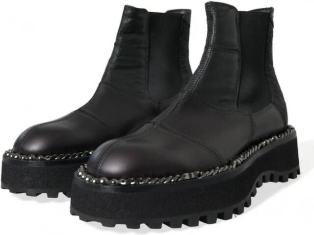 Dolce & Gabbana Chelsea Boots Black Heren