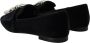 Dolce & Gabbana Zwarte Kristallen Ballerinas Hoge Kwaliteit Gemaakt in Italië Black Dames - Thumbnail 7