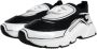 Dolce & Gabbana Chunky Sole Leren Sneakers Multicolor Heren - Thumbnail 3