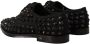 Dolce & Gabbana Studded Lace Up Formele Platte Schoenen Black Dames - Thumbnail 5