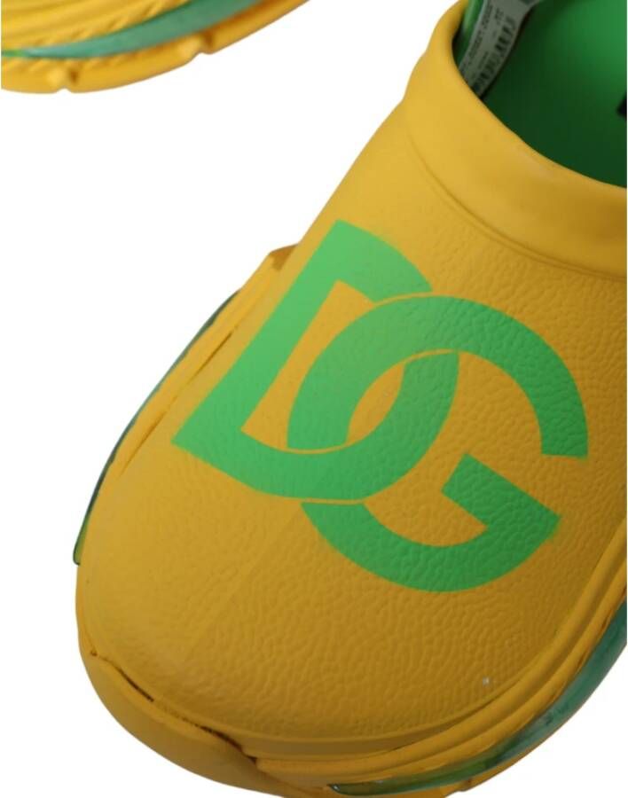 Dolce & Gabbana Clogs Yellow Heren