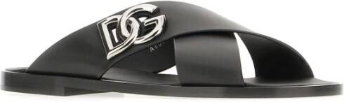 Dolce & Gabbana Comfortabele Sandalen voor Dagelijks Gebruik Black Heren