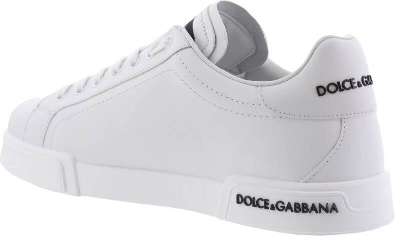 Dolce & Gabbana Continuative Low-Top Sneakers Wit Heren