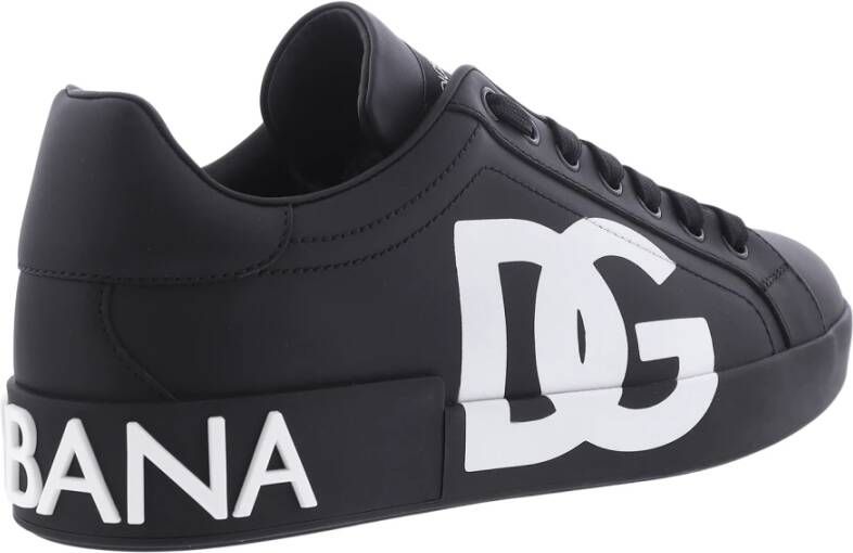Dolce & Gabbana Continuative Low-Top Sneakers Zwart Heren
