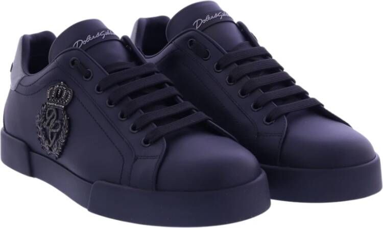 Dolce & Gabbana Portofino low-top sneakers Zwart - Foto 8