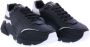 Dolce & Gabbana Italiaanse leren sneakers met oversized rubberen zool Black Heren - Thumbnail 10