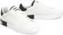 Dolce & Gabbana Leren lage sneakers met contrasterende inzetstukken White Heren - Thumbnail 15