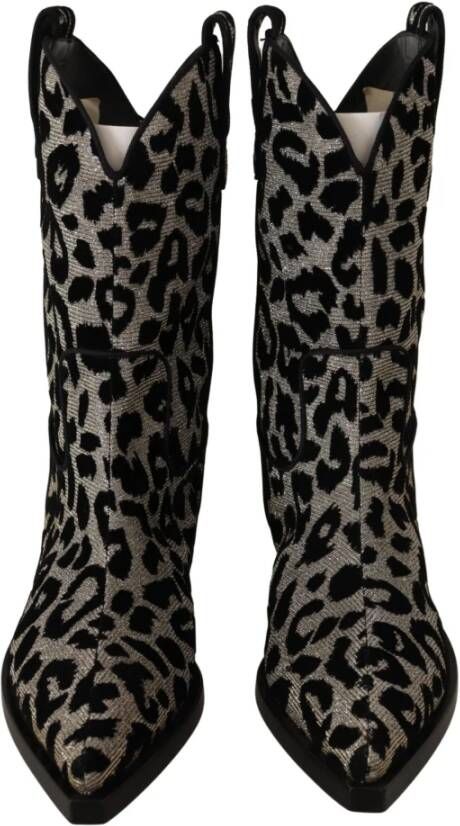 Dolce & Gabbana Cowboy Boots Multicolor Dames