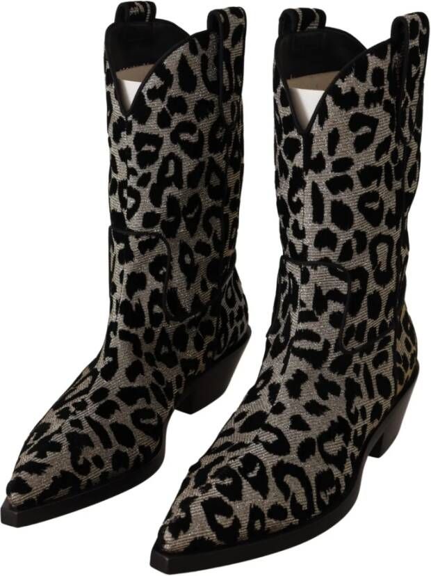 Dolce & Gabbana Cowboy Boots Multicolor Dames