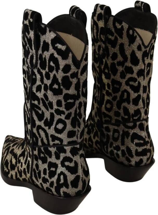 Dolce & Gabbana Cowboy Boots Multicolor Dames