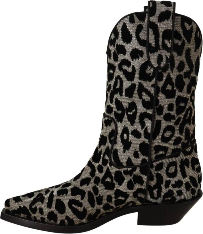 Dolce & Gabbana Cowboy Boots Multicolor Dames