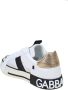 Dolce & Gabbana Custom 2.Zero Sneakers in wit leer White Heren - Thumbnail 4