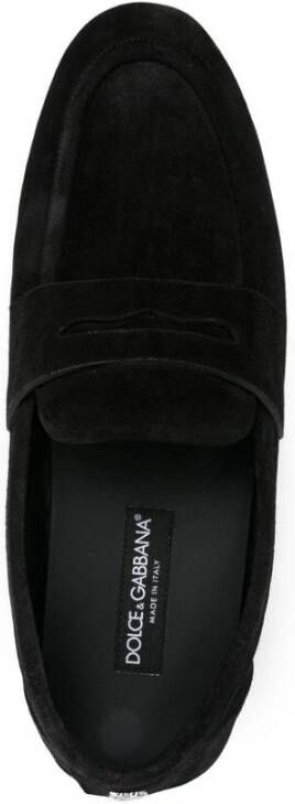 Dolce & Gabbana A50599 As707 Loafers Black Heren