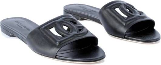 Dolce & Gabbana Dames DG Logo Sandalen Black Dames