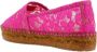 Dolce&Gabbana Espadrilles Espadrillas Pizzo Taormina in roze - Thumbnail 6