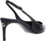 Dolce & Gabbana Dames Patent Leather Slingback Zwart Black Dames - Thumbnail 7