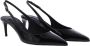 Dolce & Gabbana Dames Patent Leather Slingback Zwart Black Dames - Thumbnail 8