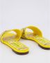 Dolce & Gabbana Dames Platte Slides Yellow Dames - Thumbnail 6