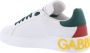 Dolce&Gabbana Low-Top Sneakers Dames Portofino Sneaker DGLogo Multi in wit - Thumbnail 7