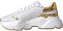 Dolce & Gabbana Gouden Leren Lage Sneakers met Logo Details White Heren - Thumbnail 7