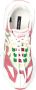 Dolce & Gabbana Witte Veterschoenen met Groene Inzet Multicolor Dames - Thumbnail 7
