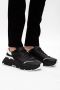 Dolce & Gabbana Italiaanse leren sneakers met oversized rubberen zool Black Heren - Thumbnail 3