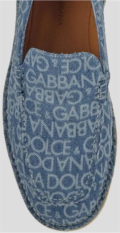 Dolce & Gabbana Denim Schoenen van Dolce&Gabbana Blue Heren