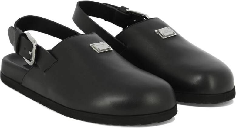 Dolce & Gabbana DG Day Slippers Black Heren