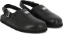 Dolce & Gabbana Suède Muiltje Geborstelde Stijl Black Heren - Thumbnail 4