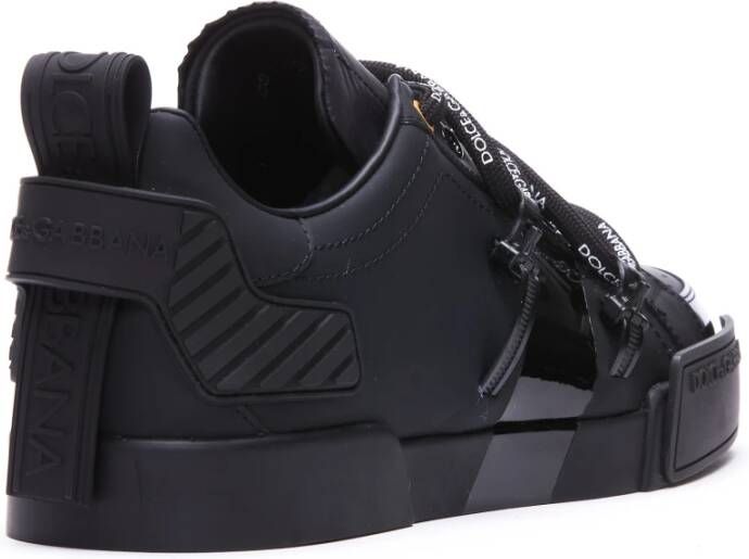 Dolce & Gabbana Upgrade je sneaker game met leren sneakers Black Heren - Foto 9