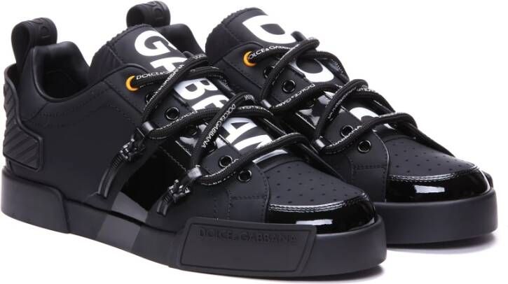 Dolce & Gabbana Upgrade je sneaker game met leren sneakers Black Heren - Foto 11