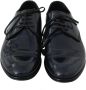 Dolce & Gabbana Blauwe Leren Formele Jurk Derby Herenschoenen Blue Heren - Thumbnail 5