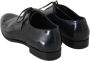 Dolce & Gabbana Blauwe Leren Formele Jurk Derby Herenschoenen Blue Heren - Thumbnail 7