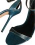 Dolce & Gabbana Donkergroene Leren Hakken Sandalen Schoenen Green Dames - Thumbnail 7