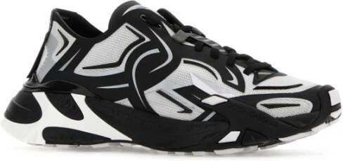 Dolce & Gabbana Draken Stof Sneakers Multicolor Heren