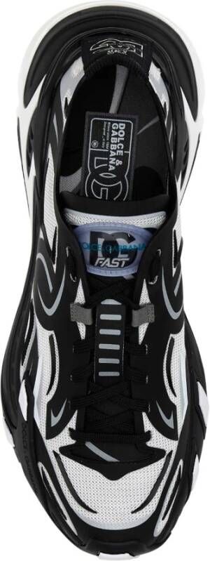 Dolce & Gabbana Draken Stof Sneakers Multicolor Heren