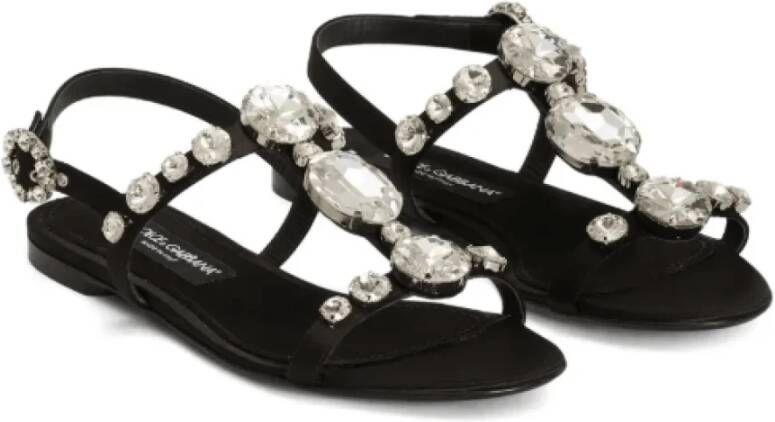 Dolce & Gabbana Edelsteen sandalen met enkelband