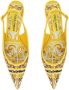 Dolce & Gabbana Elegant Slingback Pumps Yellow Dames - Thumbnail 4