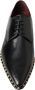 Dolce & Gabbana Zwarte leren gouden studs Derby schoenen Black Heren - Thumbnail 10