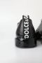 Dolce & Gabbana Elegante Derby Veterschoenen in Zwart Black Heren - Thumbnail 21