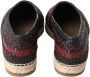 Dolce & Gabbana Elegante Geweven Leren Espadrilles Multicolor - Thumbnail 3