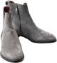 Dolce & Gabbana Elegante Grijze Chelsea Leren Laarzen Gray Heren - Thumbnail 5