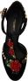 Dolce & Gabbana Elegante Mary Jane Pumps met fluwelen T-bandje Black Dames - Thumbnail 7