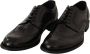 Dolce & Gabbana Leren Derbies Vetersluiting Geperforeerd Detail Black Heren - Thumbnail 5