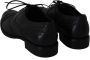 Dolce & Gabbana Elegante Wingtip Derby Schoenen in Donkerblauw Blue Heren - Thumbnail 4